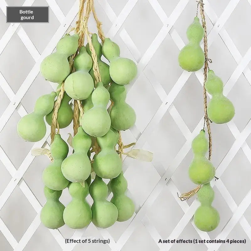 Faux Vegetable Hanging Garland | Farmhouse Kitchen Decor