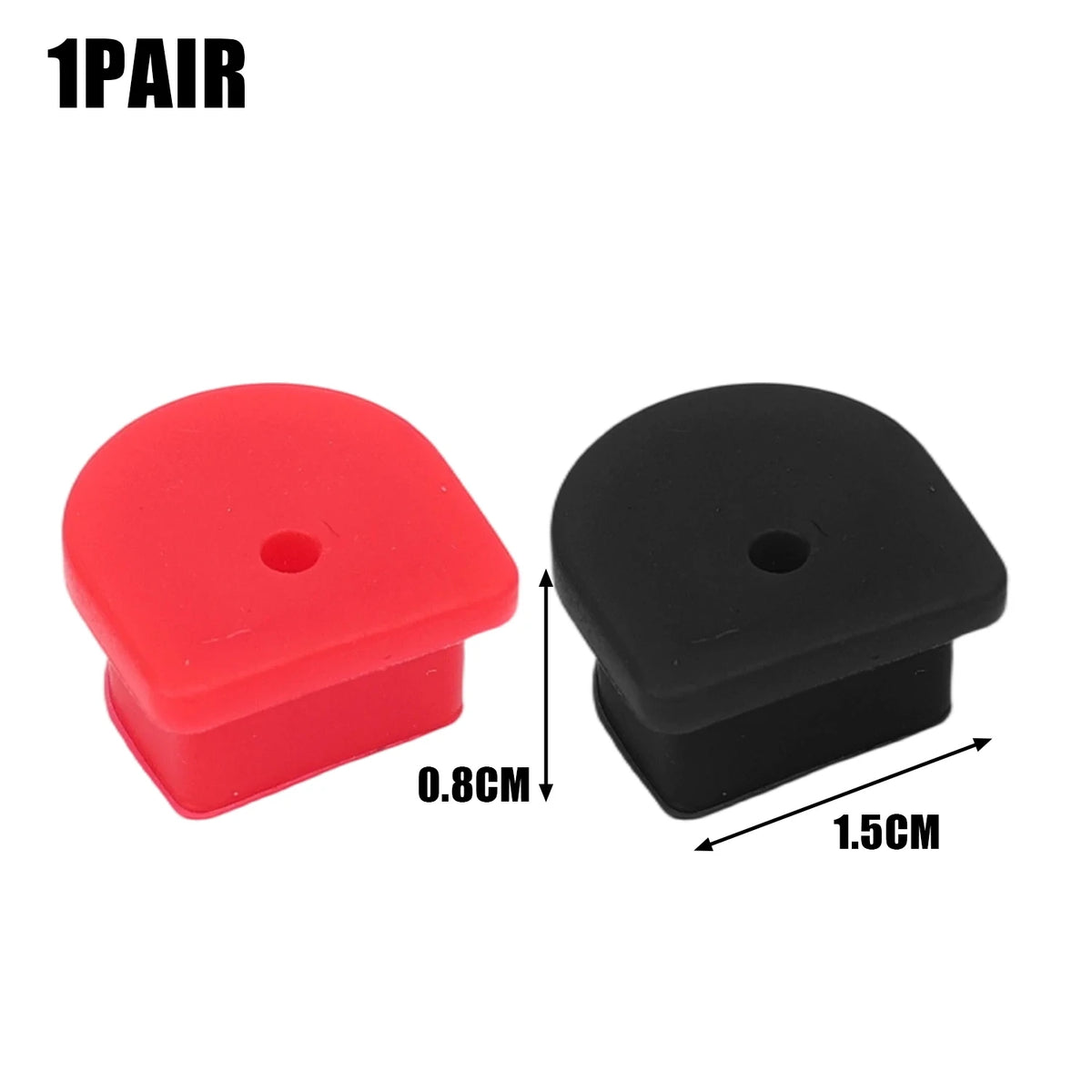 Silicone Dust Plugs for 50A Anderson Connectors – Red & Black