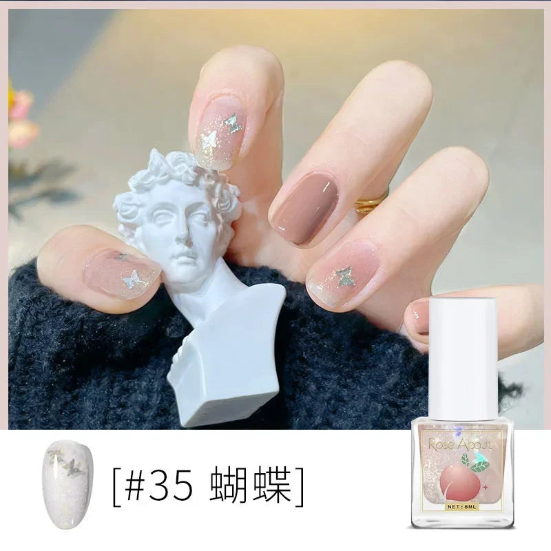 Handaiyan 8ml Water-Based Peel-Off Nail Polish | Quick Dry