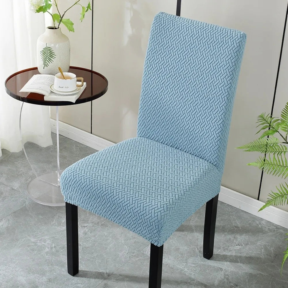 T-Shape Jacquard Chair Cover – Elastic Universal Slipcover