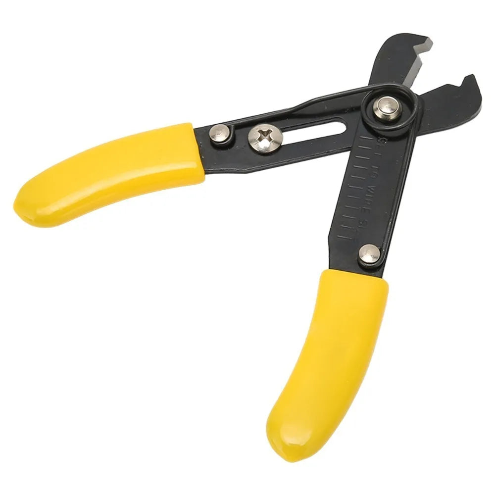 Yellow Wire Stripper Cutter Pliers – Alloy Jewelry Making Tool