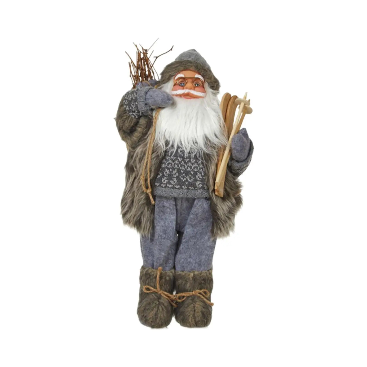 Serenable Santa Claus Figurine | Tabletop Christmas Decor