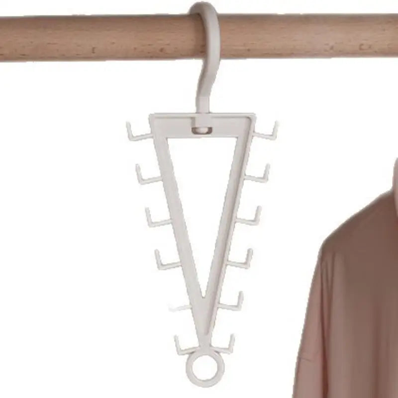 V-Shape 12-Hook Hanger Organizer | Closet Space Saver