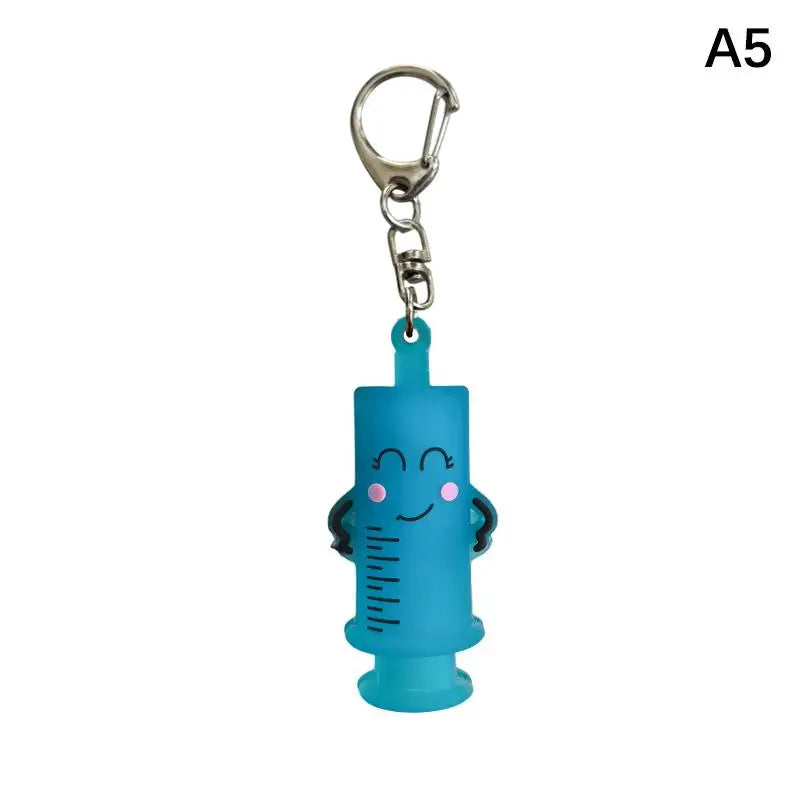 Syringe Ampoule Bottle Opener Keychain – Rubber Vial Cutter