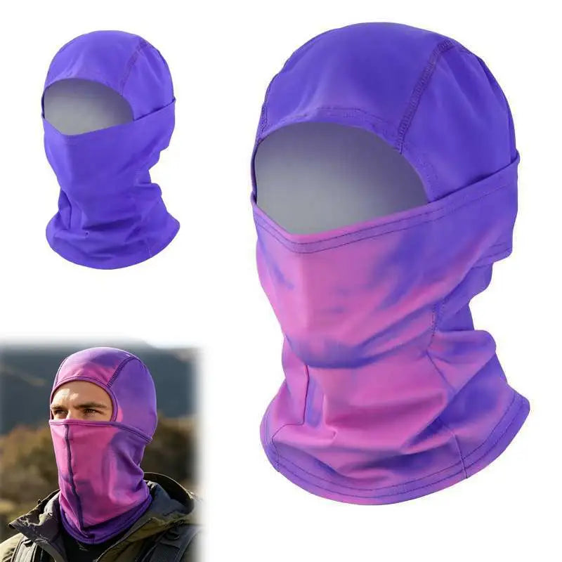 Heat Reactive Color-Change Balaclava | Ski & Motorcycle Mask