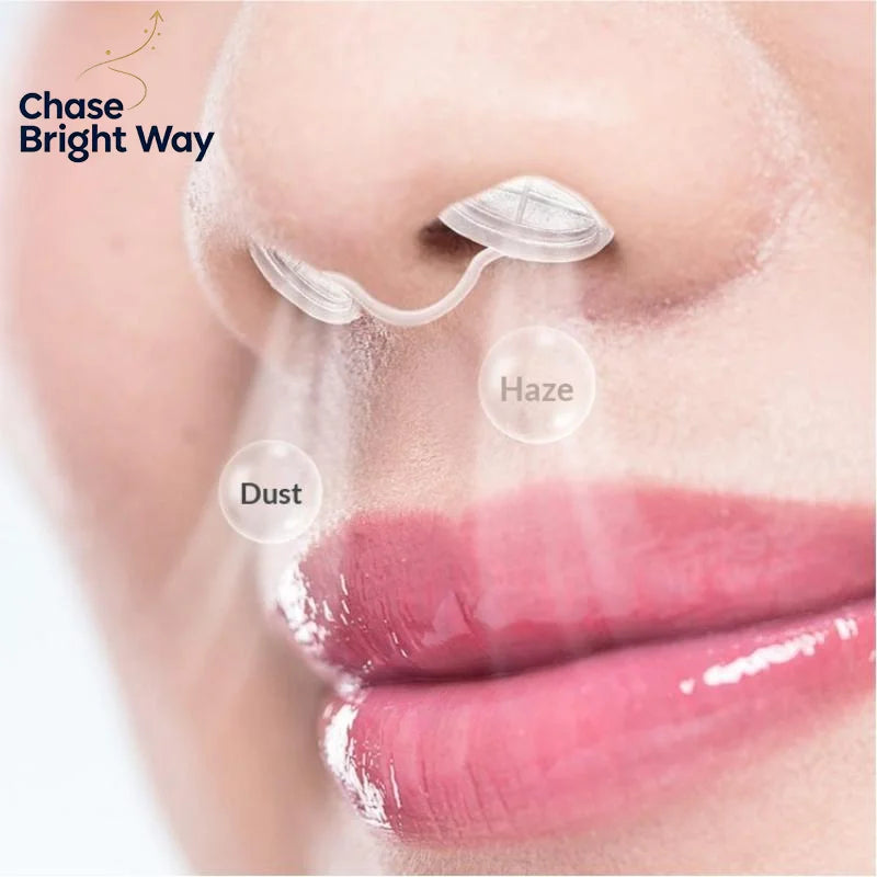 Disposable Invisible Nasal Filters – 4 Pcs, 4 Sizes | Dust & Pollen