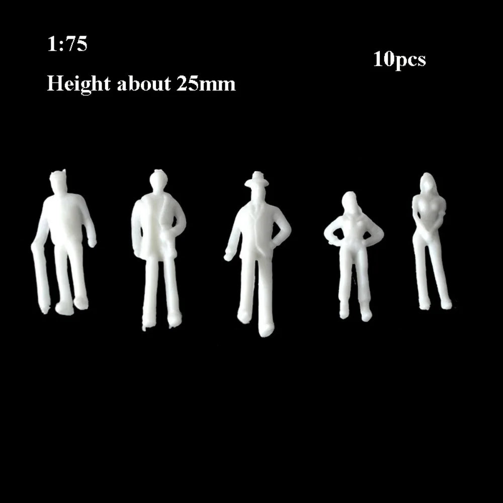 Miniature Model People Figures – Multi-Scale Train Scenery