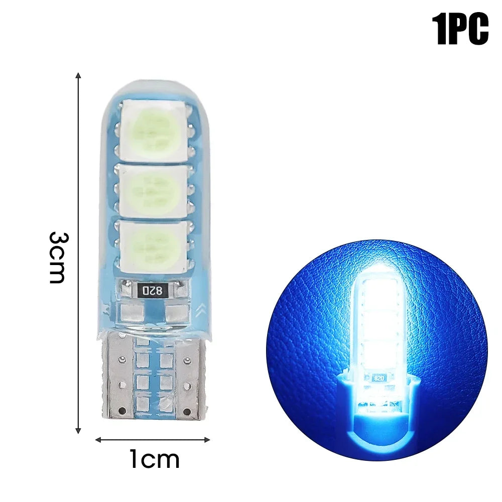 W5W T10 5050 SMD LED Bulbs – License Plate & Marker Lights