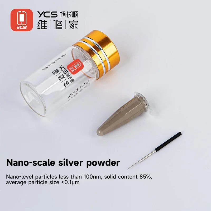 YCS D11 Nano Silver Conductive Paste – Screen Line Repair Kit