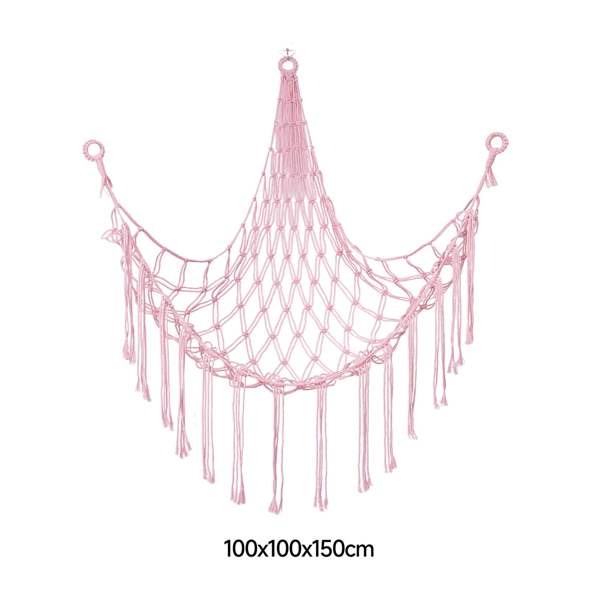 Triangle Wall Hanging Toy Net – Kids Room Storage Hammock