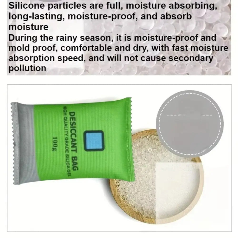 Reusable Silica Gel Dehumidifier Bags – Moisture Absorber Pouches