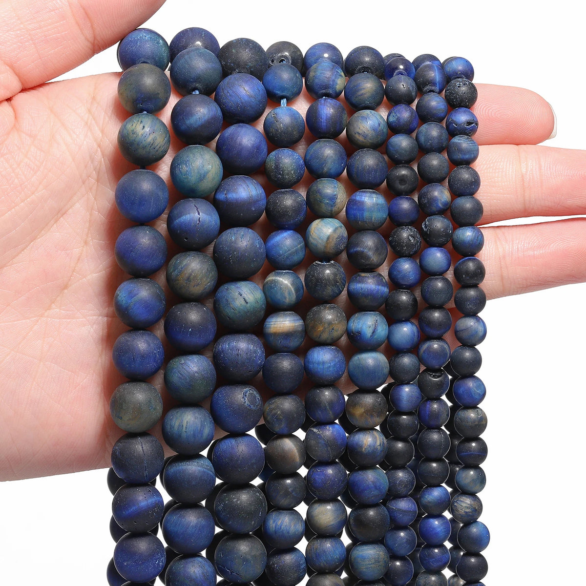 Tiger Eye Stone Beads 6/8/10mm Round Loose Spacer DIY Jewelry