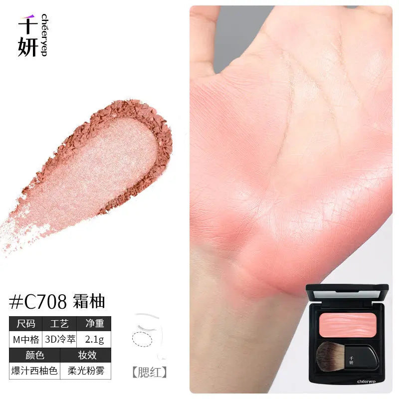 Spring Blooms Baked Blush & Highlighter Palette – Long-Lasting