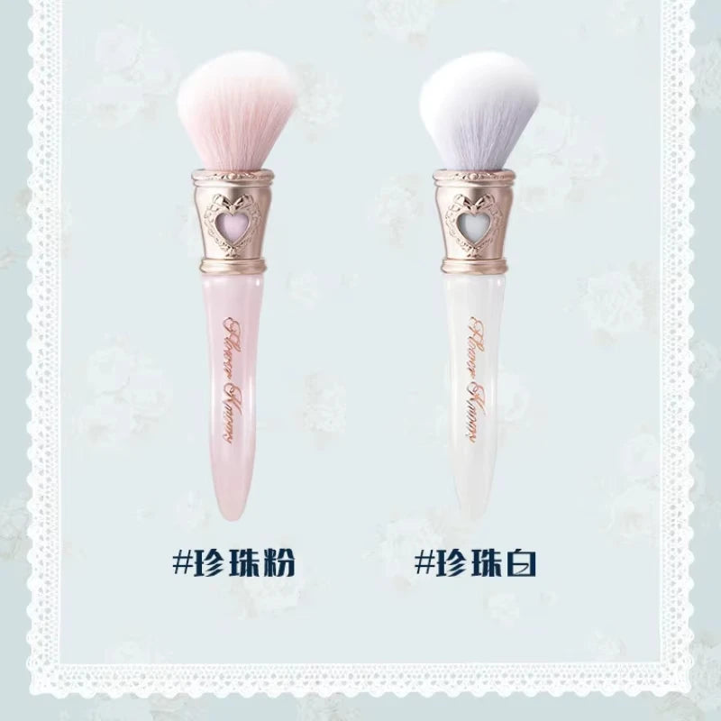 Flower Knows Shell Pearl Blush & Highlighter Makeup Brush