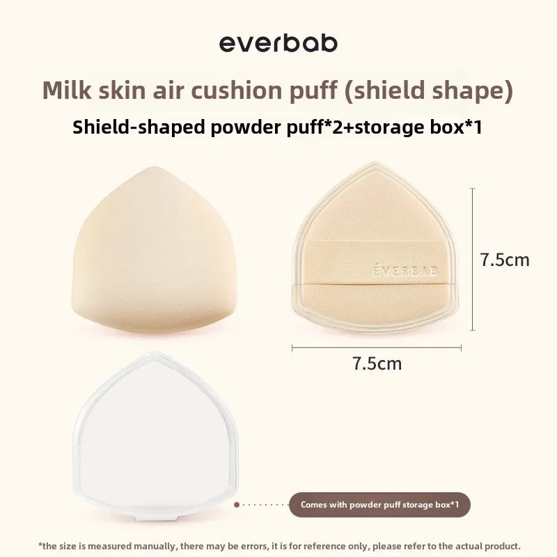 Everbab Mini Thumb Powder Puff Set – Air Cushion Applicator 4pc