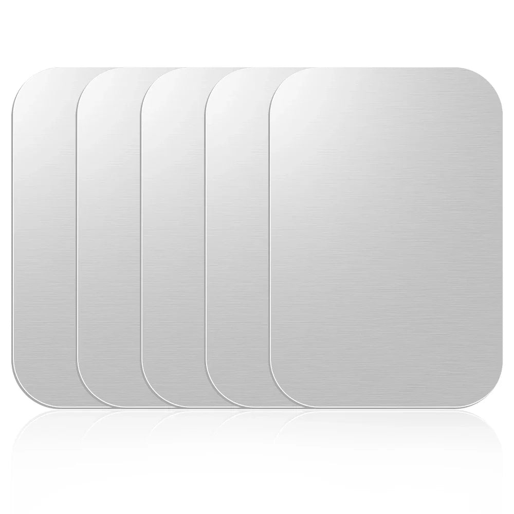 Magnetic Metal Disk Plates for Car Phone Holder – 5-Pack