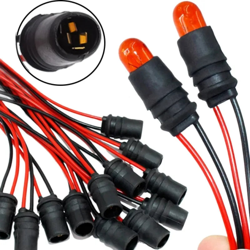 T10 W5W Wedge Bulb Socket Connector – LED Lamp Holder