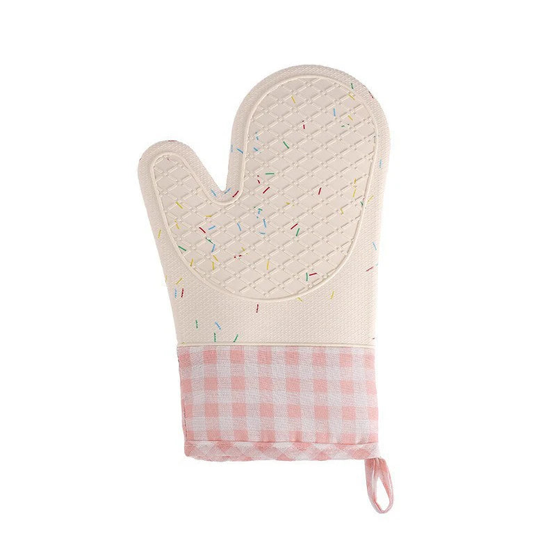 Silicone Oven Mitt – Heat Resistant Kitchen Baking Glove