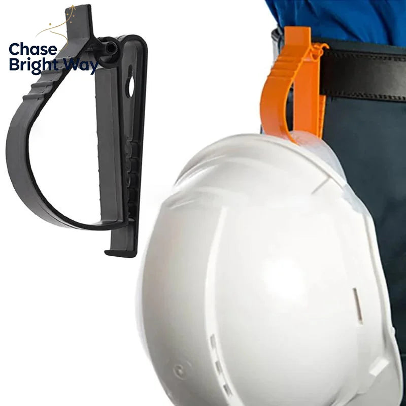 Hard Hat Belt Clip – Quick-Install Safety Helmet Holder