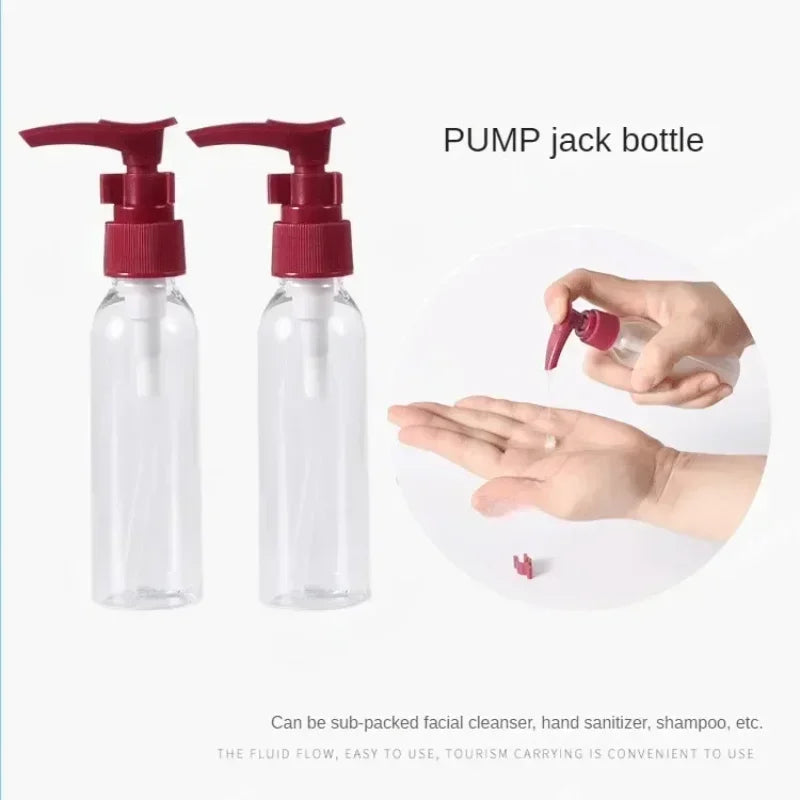 Travel Refillable Bottle Set – Portable Toiletry & Skincare Kit