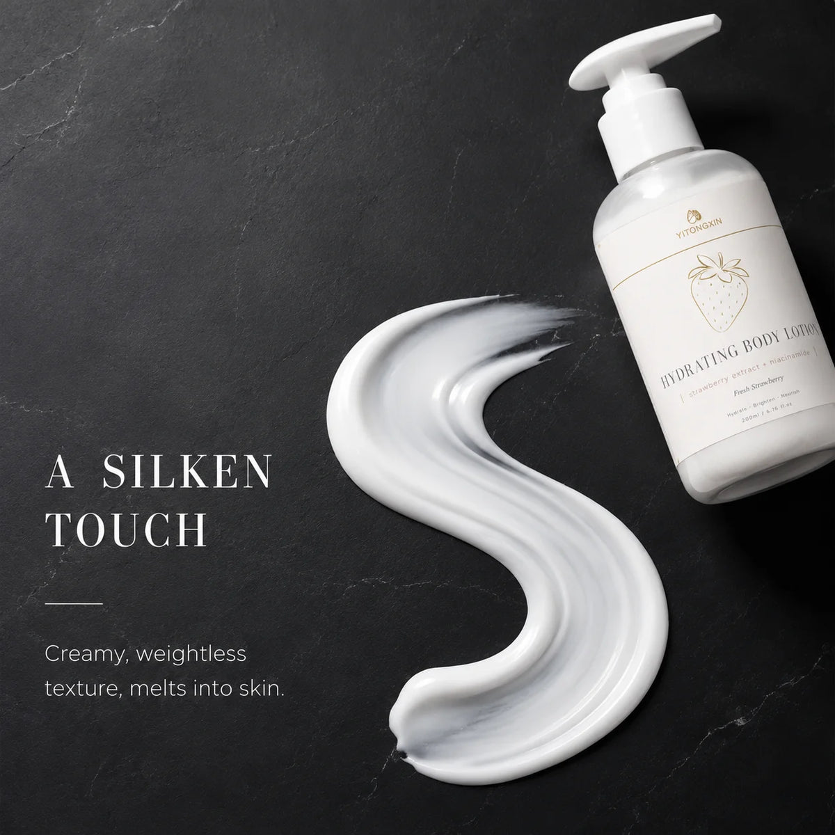 Strawberry Niacinamide Body Lotion – Brightening Moisturizer 200ml