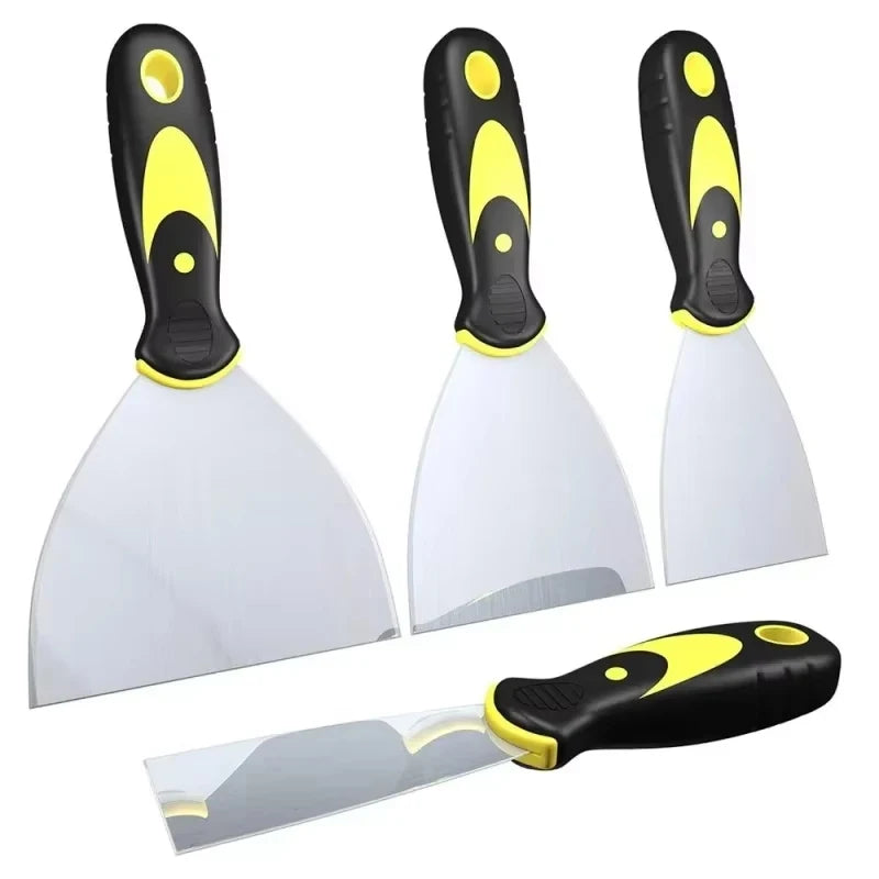 Stainless Steel Putty Knife Set – 2/3/4/5 Inch Scraper Blades