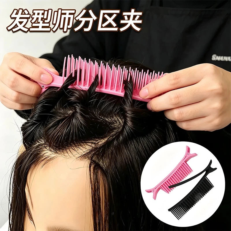 Professional Salon Hair Sectioning Clip Comb | DIY Styling