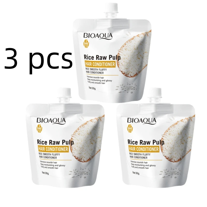 Rice Milk Hair Conditioner 5-Pack – Smooth, Silky & Frizz-Free