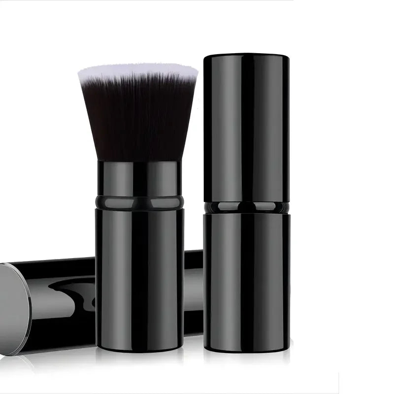 Retractable Kabuki Makeup Brush – Powder, Blush & Foundation