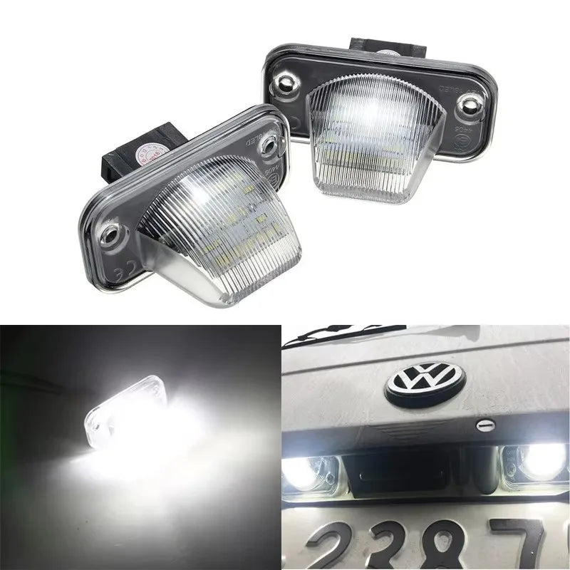 White LED Licence Plate Light CANBUS – VW T4 Transporter Multivan