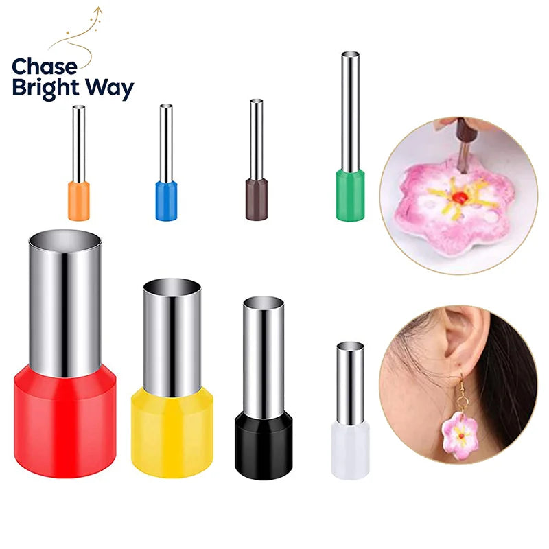 Polymer Clay Hole Punch Cutter Set – 8 Sizes DIY Earrings