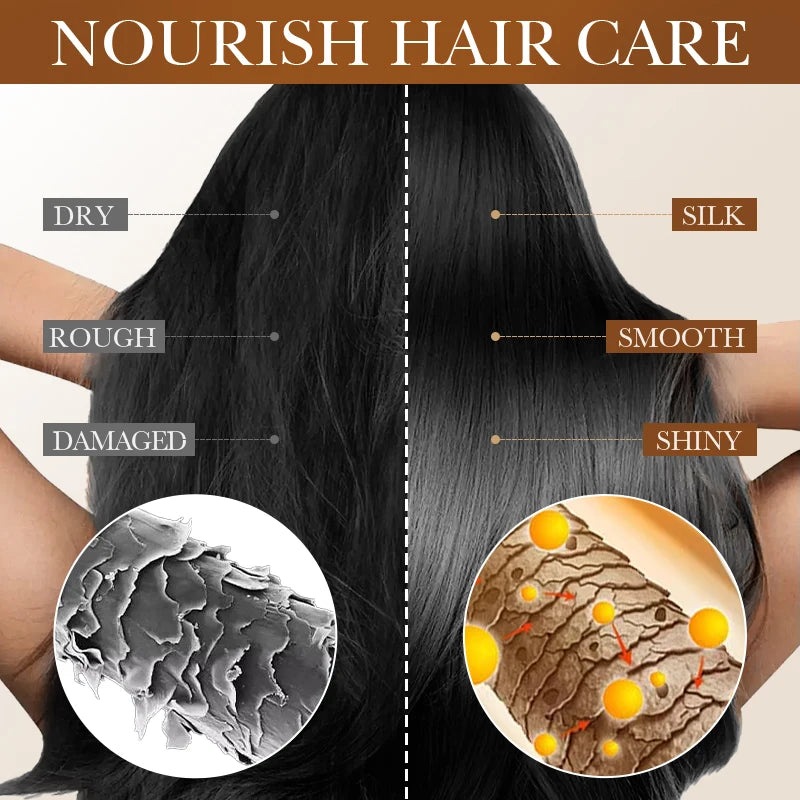 SADOER Batana Hair Oil 50ml – Nourishing Frizz Smooth Treatment