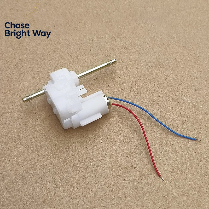 Mini 614 Coreless Gear Motor DC 3.7V 390RPM Dual Shaft DIY