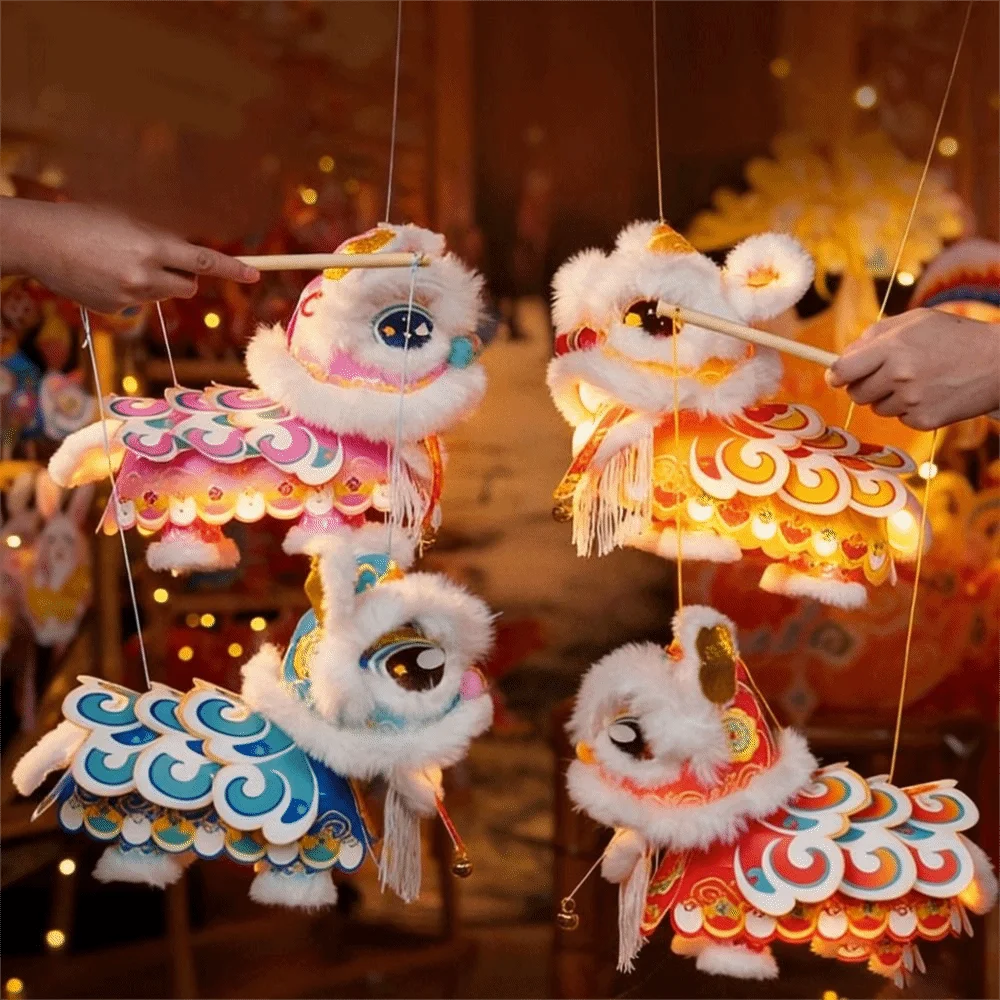 DIY Lion Dance Lantern – Lunar New Year Hanging Ornament