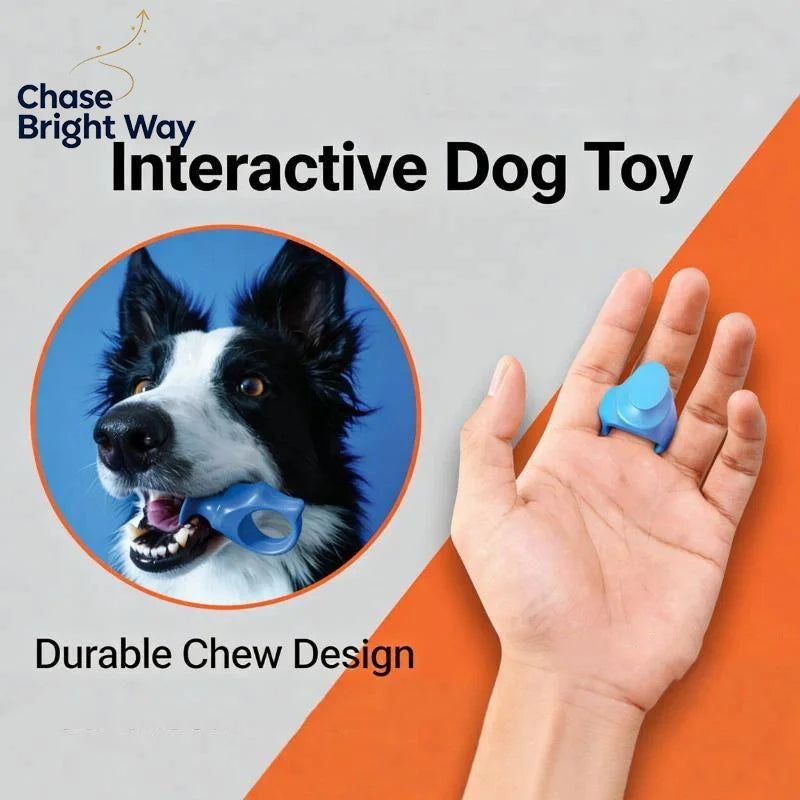 PP Finger Dog Toothbrush – Bite-Resistant Chew & Oral Care