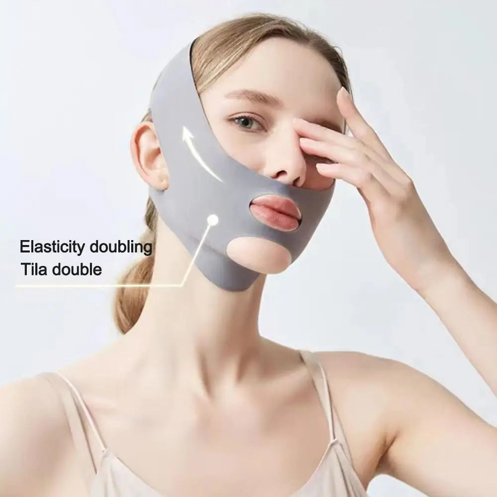V-Line Face Sculpting Sleep Mask – Adjustable Chin Lifting Strap