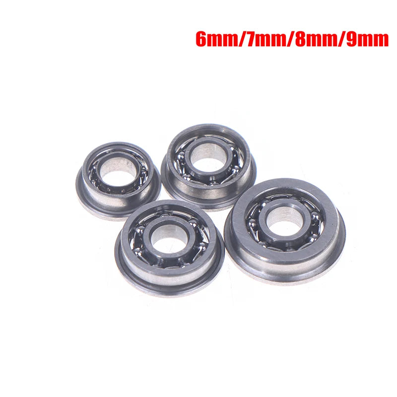 6-Pack Stainless Steel AEG Gearbox Ball Bearings 6–9mm
