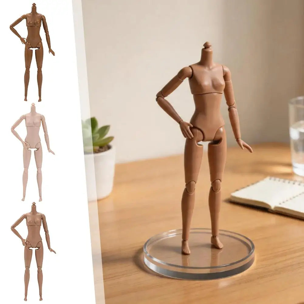 1/6 Scale 22-Joint Female BJD Doll Body – Articulated Figure