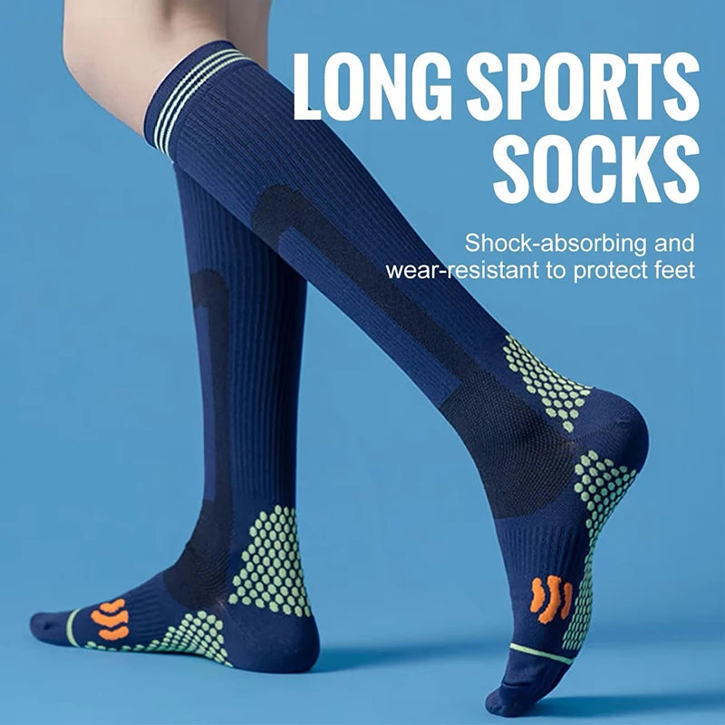 Sport Compression Socks – Shock-Absorbing & Moisture-Wicking