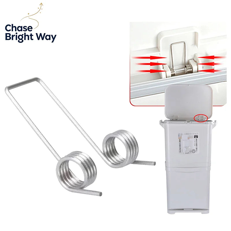 Double Torsion Spring 10-Pack – Flip-Top Bin Lid Repair