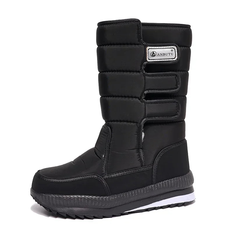 LEDP Waterproof Mid-Calf Snow Boots – Unisex Sizes 36–47