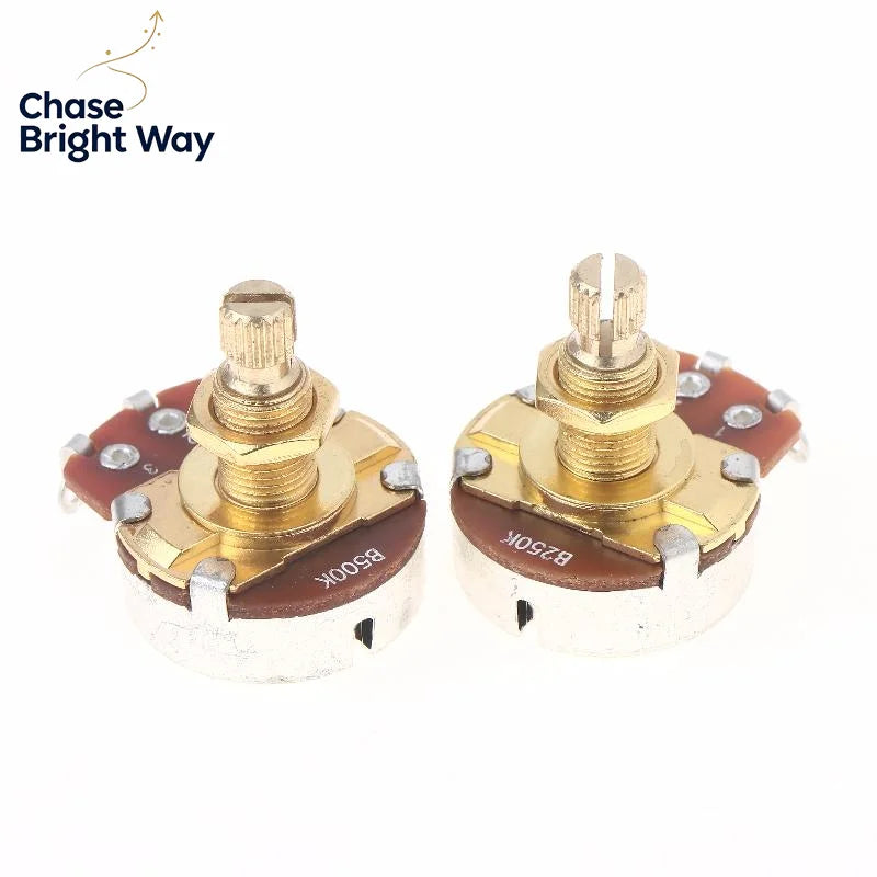Guitar Potentiometer Brass Shaft | A500K A250K B250K B500K