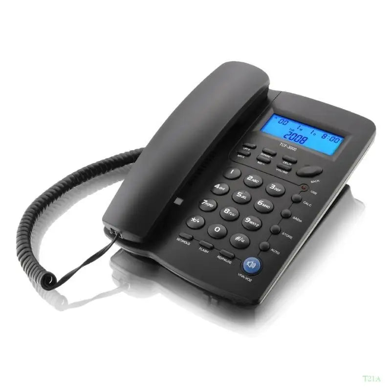 T21A Corded Home Phone – Caller ID, Speaker & Calculator