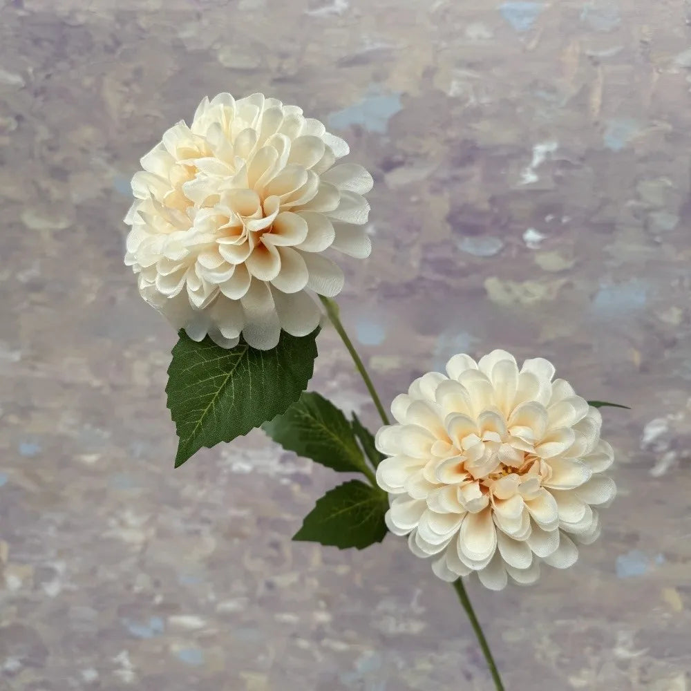 Silk Artificial Dahlia Chrysanthemum Bouquet – Faux Home Décor