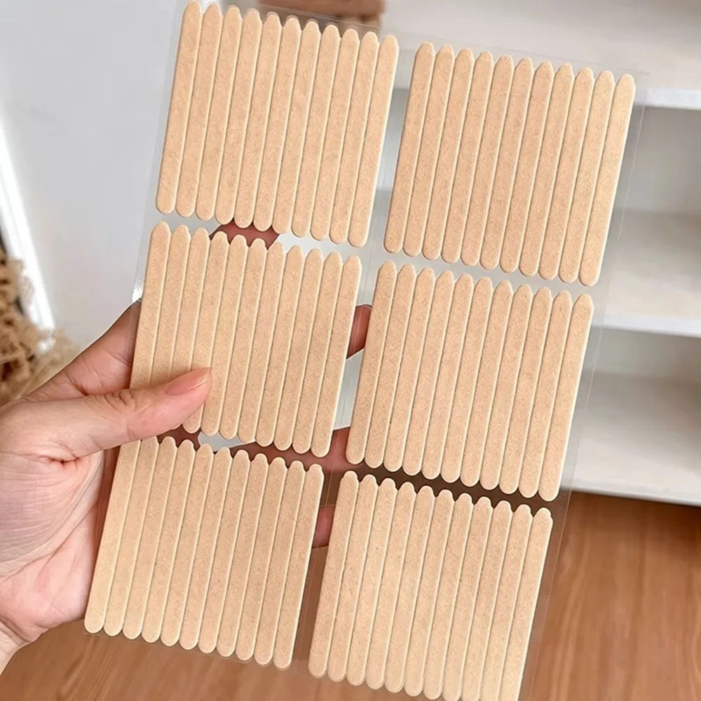 60/66Pcs Double-Sided Nail Glue Stickers for False Nails