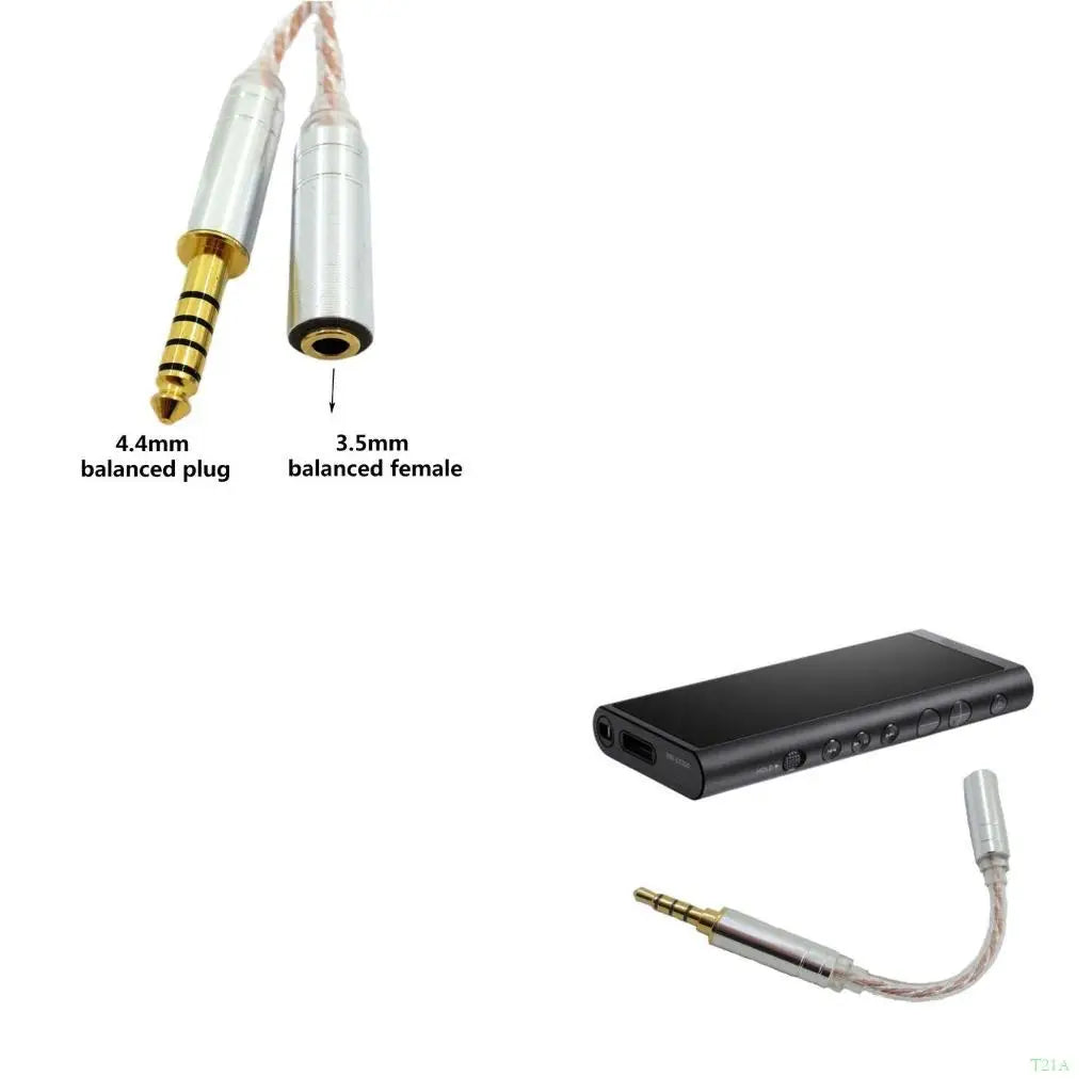 T21A HiFi Balanced Headphone Adapter – 2.5mm 3.5mm 4.4mm