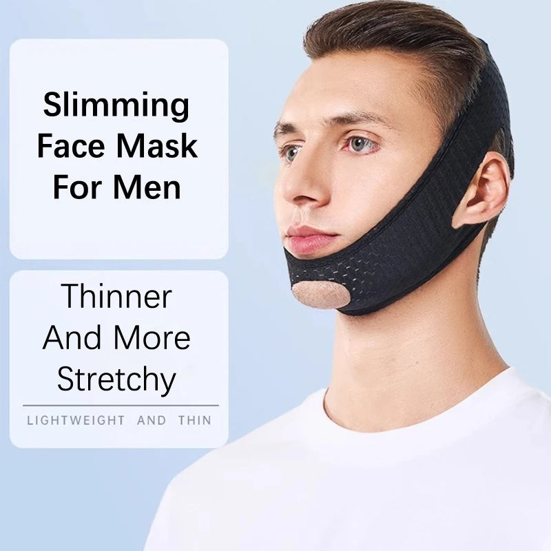 V-Line Face Slimming Mask – Adjustable Silicone Chin Lift Band