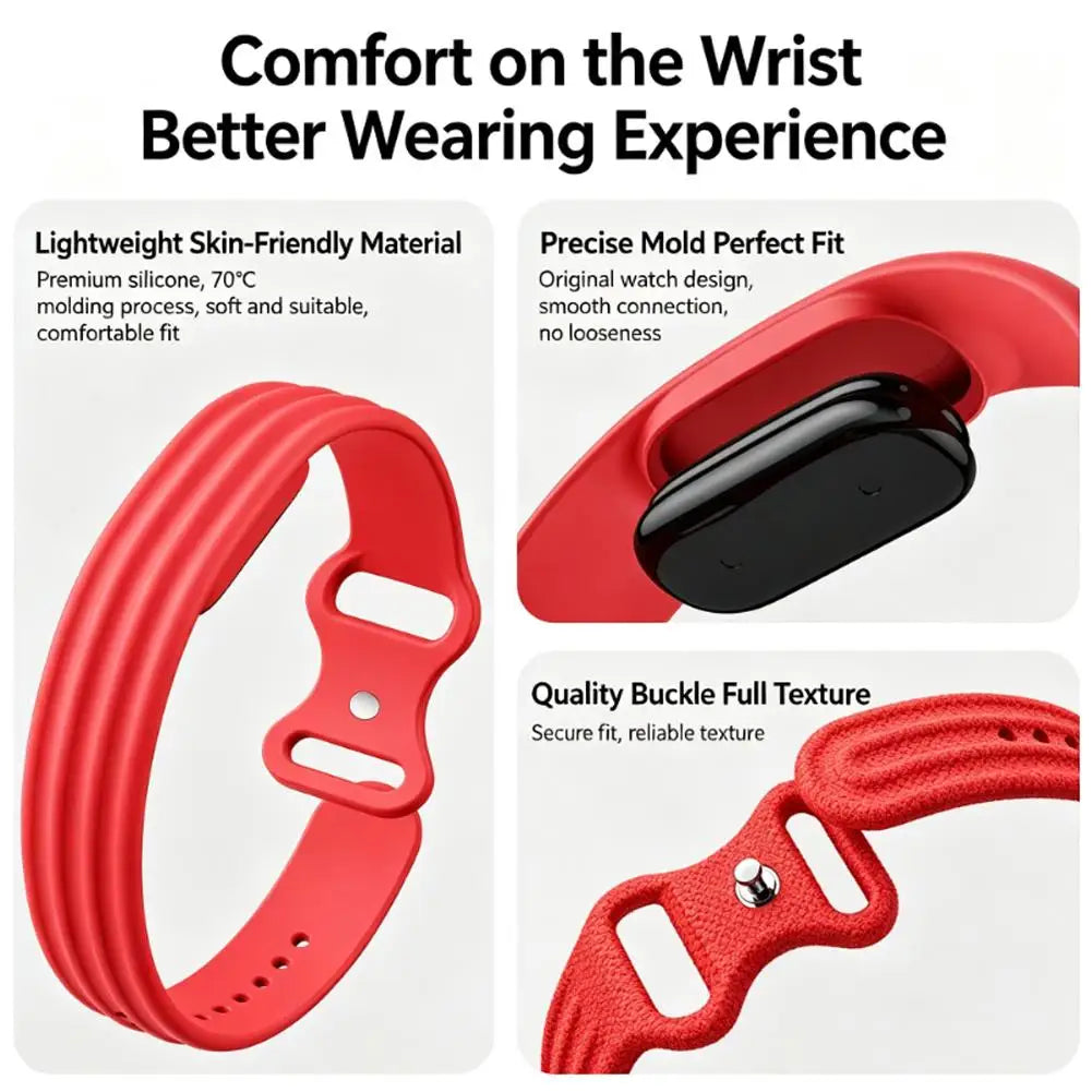 Silicone Sport Watch Band Replacement for Fitbit Air