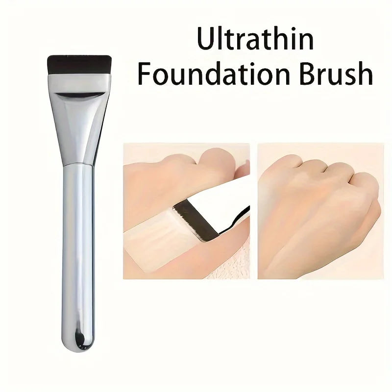 Ultra Fine Flat Foundation Brush – Mask & Concealer Makeup Tool