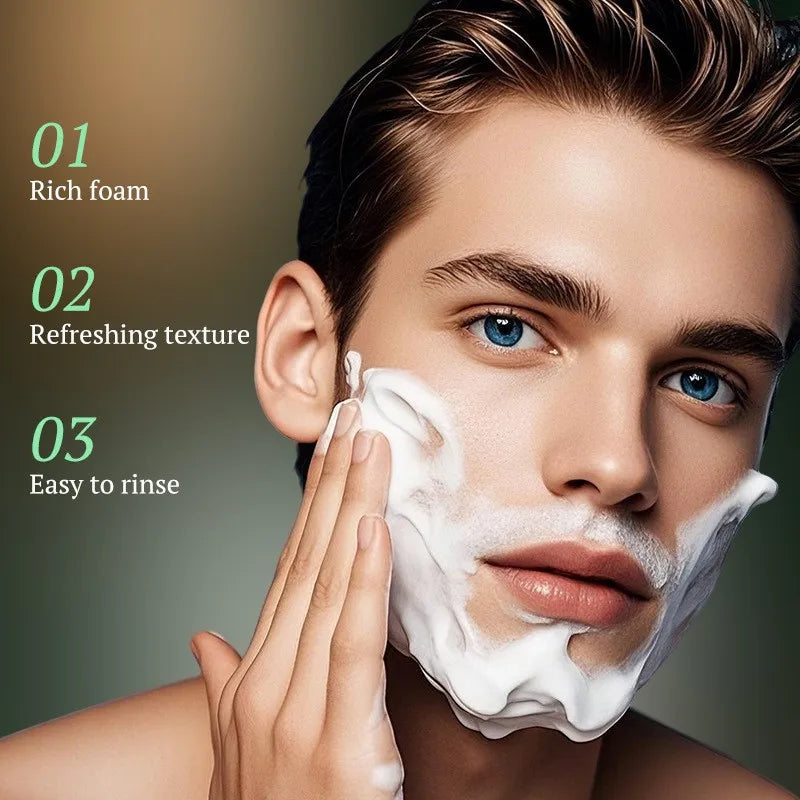 SAMMY Men's Shaving Foam 60ml – Softening & Cleansing